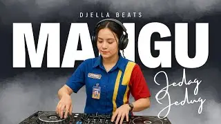 MANGU (DJ Remix Versi Djella Beats) Cosplay Kasir Indomaret | Cewek Galau Shift Malam 😭🛒🎧