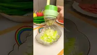 RECHARGEABLE VEGETABLE CUTTER #trending #kitchengadgets #gadgets #smartgadgets #rechargable #cutter