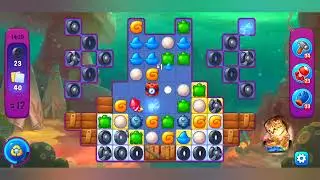 Fishdom,1409 level,no Booster - 1409 уровень, прохождение без бустеров.