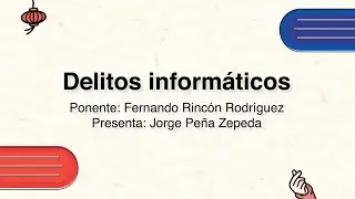 Delitos informáticos