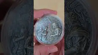 HANSEL AND GRETEL 3 Oz Silver Coin 