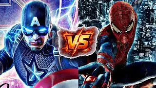 Spider-Man Vs Captain America | Vs Battle in Hindi | ComicWood