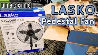 UNBOXING: LASKO Pedestal Fan | 18" Cyclone Max @CoastalCraftFilAm
