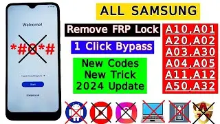 Without PC 2024: All Samsung FRP Bypass Android 11/12/13 Remove Google Account - No *#0*# - No Adb