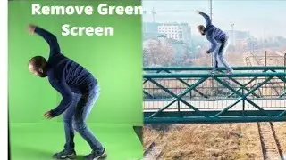 Remove Green Screen Background from Video in Camtasia in Urdu