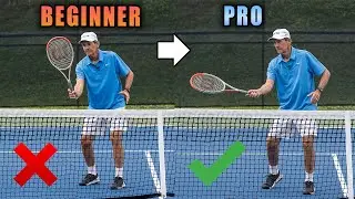 Professional Volley Technique Explained | Volley Tennis Lesson