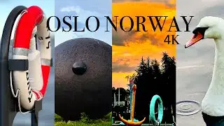 Oslo in 4K 🇳🇴 Norway Summer 2023 #osloelsa67