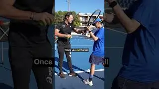 Before vs. After ⏩ Slice backhand transformation