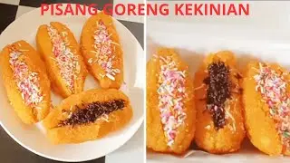 PISANG GORENG KEKINIAN!! JAJAN YG PASTI DI SERBU