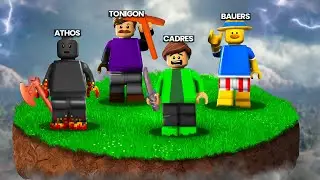 ILHA DOS DESAFIOS com ATHOS, TONIGON, CADRES e BAUERS (LEGO Fortnite)