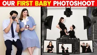 OUR BABY PHOTOSHOOT IN KOREA🤰🏻INDIAN KOREAN BABY