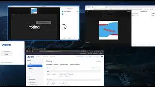 multiple zoom meeting with one device, multiple meetings at once zoom, dua zoom satu pc / perangkat