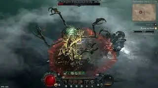 Diablo 4 | 4K60 | Wandering Death World Boss | WW Barb