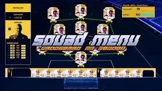 FIFA17 | SQUAD MENU Template PSD - Free Download