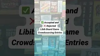 Board Game entries Libib is looking for 👀