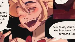 lucifer wakes alastor up! -  Hazbin Hotel comic dub
