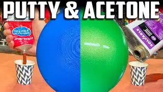 Hide 3D print layer lines with Acetone and Glazing Putty