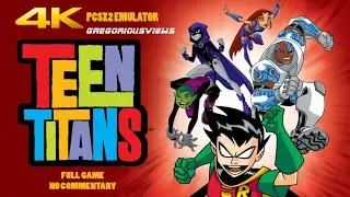 TEEN TITANS (PS2) FULL GAME LONGPLAY | PCSX2 EMULATOR | 4K NO COMMENTARY