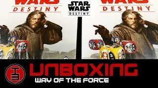 Star Wars Destiny: Way of the Force Unboxing