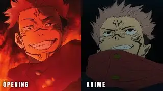 Opening VS Anime - Jujutsu Kaisen Season 2 Shibuya Arc