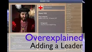 Overexplained: How to Add a Leaderhead (CivIV: BTS)