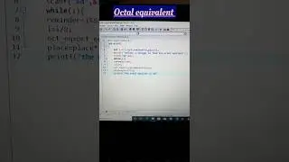 octal equivalent 