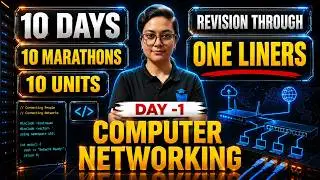 UGC NET COMPUTER SCIENCE MARATHON | DAY 1 | COMPUTER NETWORKING | ADITI MAM