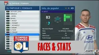 PES 2019 LYON | FACES E STATS