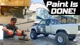 I Painted And Polished My Toyota Pickup!!