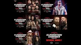 WWE   elimination chamber{ 2025 predictions]