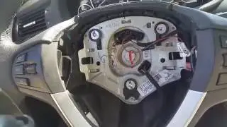 Бмв Х3 снятие подушки безопасности руля