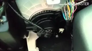 Montero Sport blower motor/resistor replacement