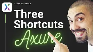 Three useful shortcuts for Axure Rp 10 | 
