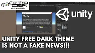 Unity Free Dark Theme Is Not A Fake News!!