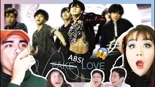Fake Love MV (Jungkook's abs/part) Reaction Compilation