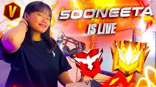 GARENA FREE FIRE LIVE 🔥 GrandMaster Kab Hoga? 💖 Sooneeta is LIVE!