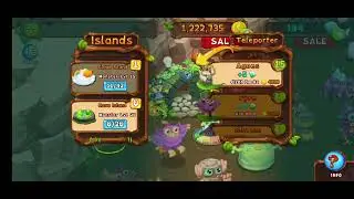 Teleporting Woolabee to Cloud Island