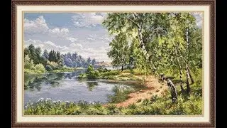 Березы у реки // Овен 720 // НОВЫЙ ПРОЦЕСС