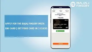 Apply for the Bajaj Finserv Insta EMI Card | Get your card in 3 clicks