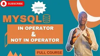 NOT and NOT IN operators in MYSQL