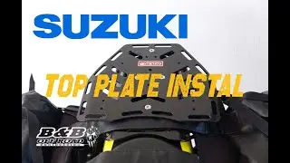 B&B Off Road Engineering Top Plate Install on Suzuki DRZ400E