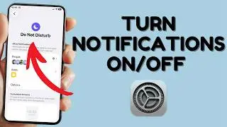 How to Turn On/Off Notifications Silenced on iPhone 