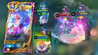 Avatar of Time Angela Annual Starlight Build Top Global Gameplay | Mobile Legends