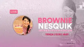 Naked Cake de Brownie de Nesquik