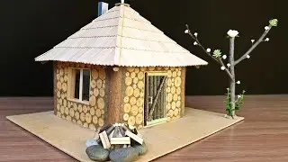 House Made of Natural Wood | Wooden DIY