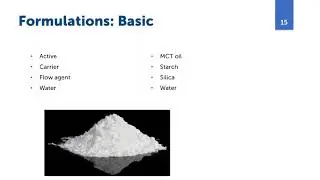 Spray Drying Technology   Presented by Watson Inc.