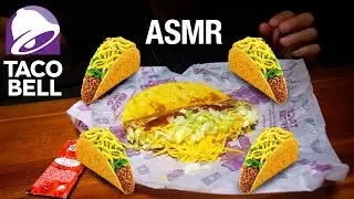 ASMR TACO BELL🌮 CRUNCHY TACOS (No Talking) Eating Sounds