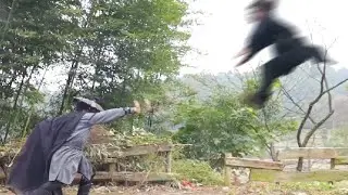 Kung Fu Master Uses Ten Rings Of Shang-Chi To Make Delicious Food（Kung Fu Food）功夫大師居然用尚氣中的十環烹飪美食！