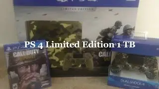 PS 4 Limited Edition Call Of Duty WWII