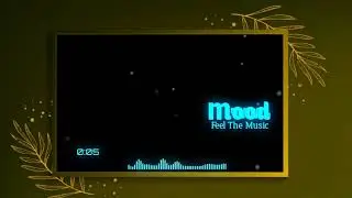 MOOD feel the song dj remix love mashup status video || black screen video template